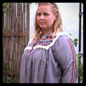 Boho Embroidered Jacket